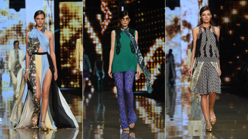 Illustration for article titled Milan Fashion Week: Just Cavalli Is Just Hideous
